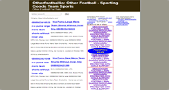 Desktop Screenshot of otherfootballio.com