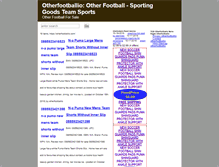 Tablet Screenshot of otherfootballio.com